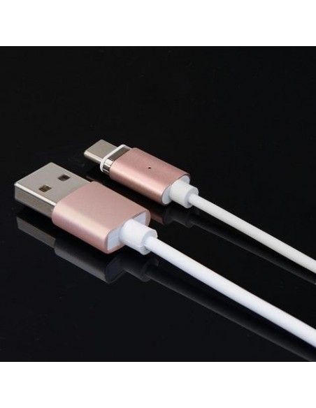 Câble chargeur magnétique pour iPhone et Android